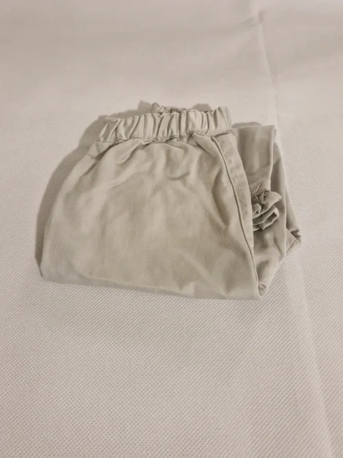 Pantalon beige 6 mois (67 cm) Petit Bateau - photo numéro 3