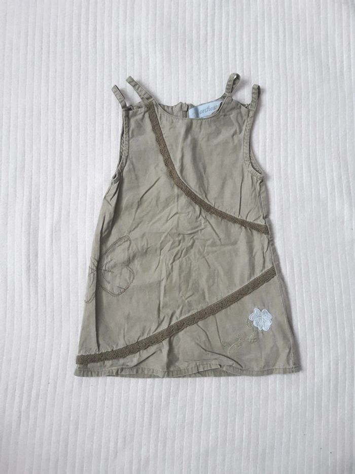 Robe kaki Orchestra 18 mois