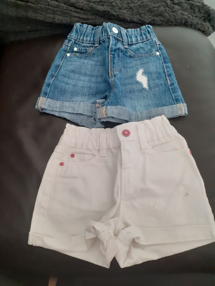 Lot de 2 shorts