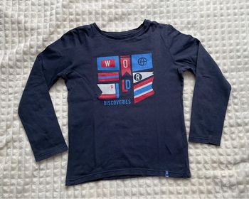 Tee-shirt garçon à manches longues, 6 ans, okaidi