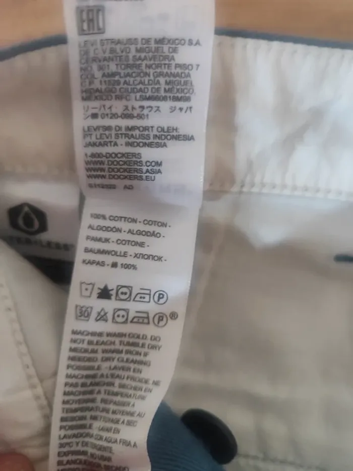 Jeans taille haute Dockers – XS – Bleu – État : Comme neuf - photo numéro 5