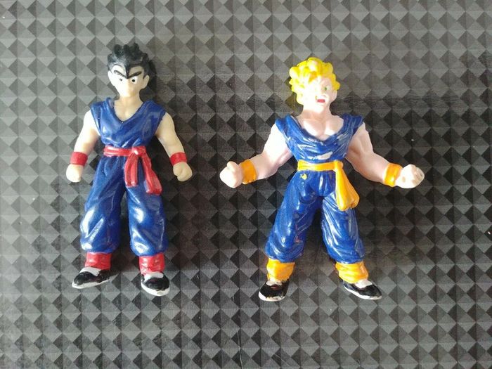 Lot 2 Figurines Dragon Ball Z Gohan Bandai Toys BS STA figure AB set rare