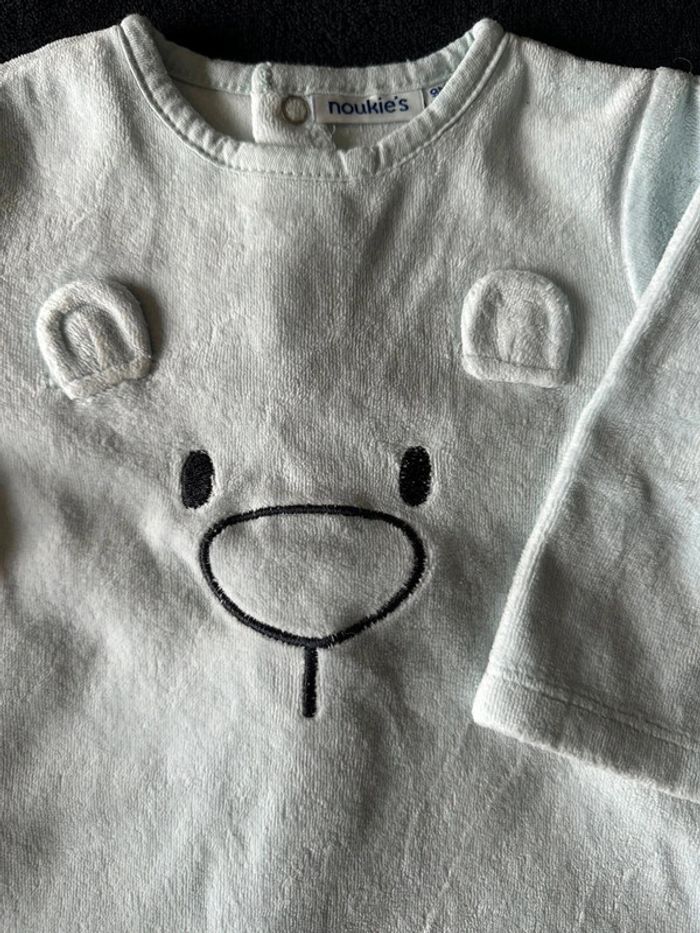 Pyjama noukie’s bleu clair T9mois - photo numéro 2