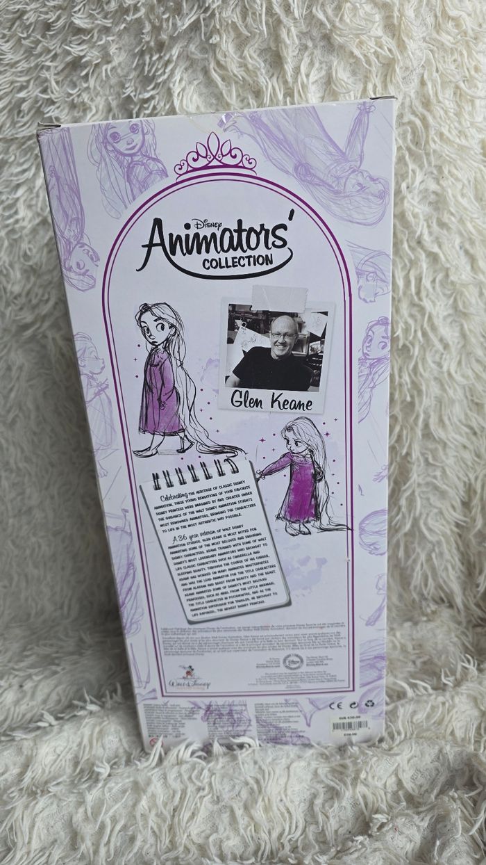 Poupée disney animator princesse raiponce disneyland paris disney store Neuf - photo numéro 3