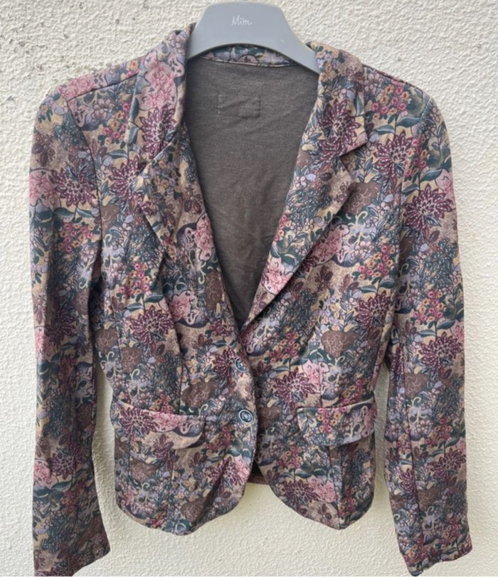 Blazer fleuri