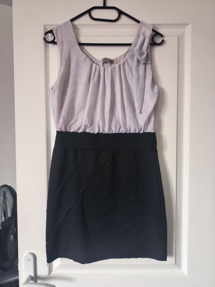 Robe bicolore