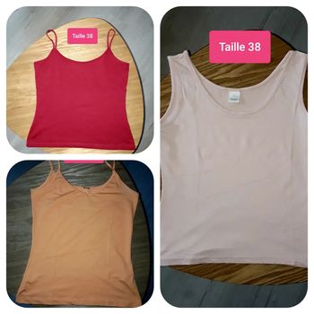 🔮 Lot de 3 tops en 38 🔮