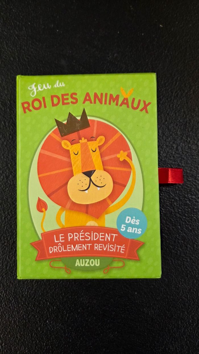 Jeux de carte Le president dès 5 ans