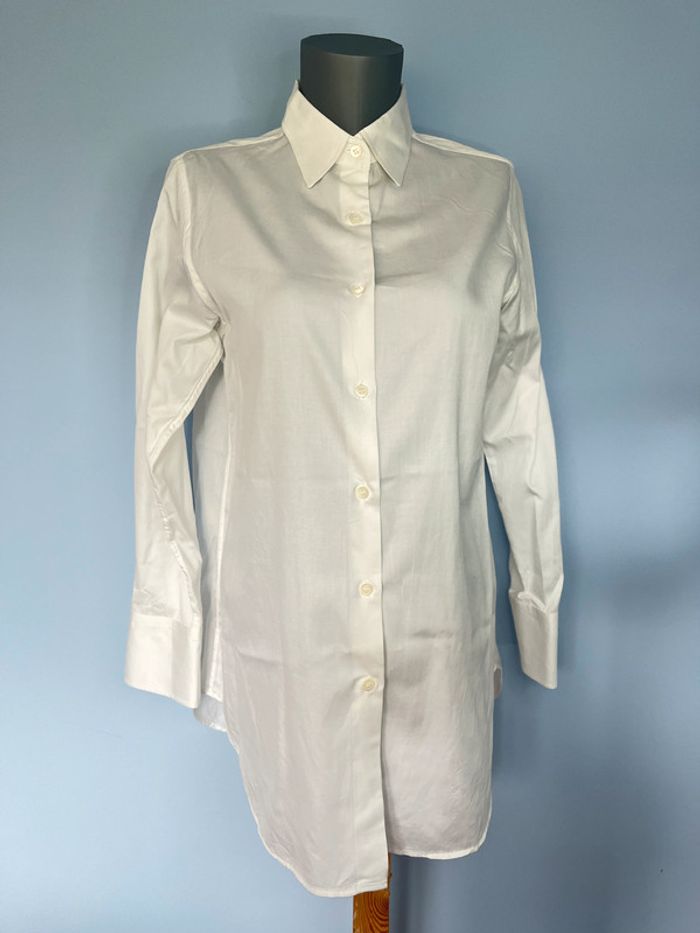 Chemise blanche Journal Standard – 100 % coton – Taille L/XL estimée – Intemporelle