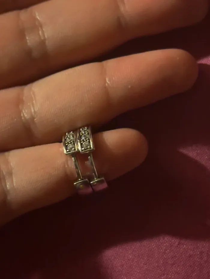 Paires de boucle d’oreilles argent - photo numéro 2