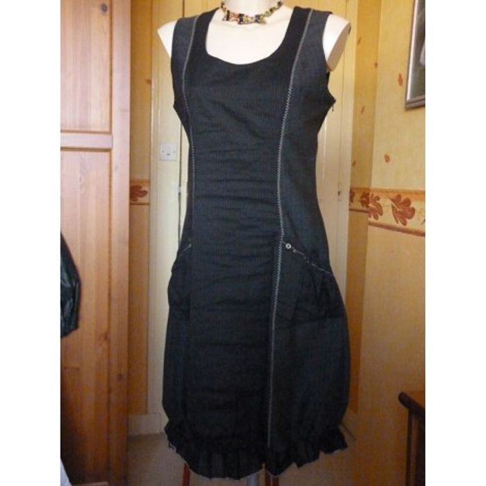 COCO MENTHE - Robe poches mosaïque T2