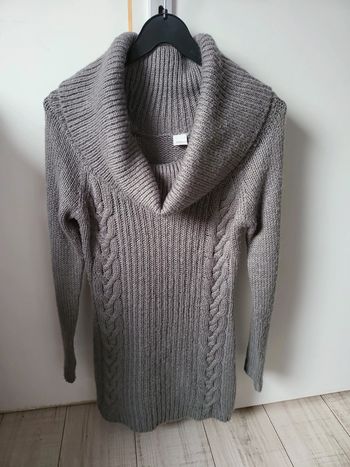 Robe pull femme laine T.1 ou 36/38 camaieu très bon état