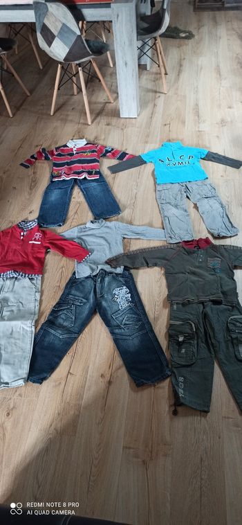 Lot  d habits hiver 6 ans