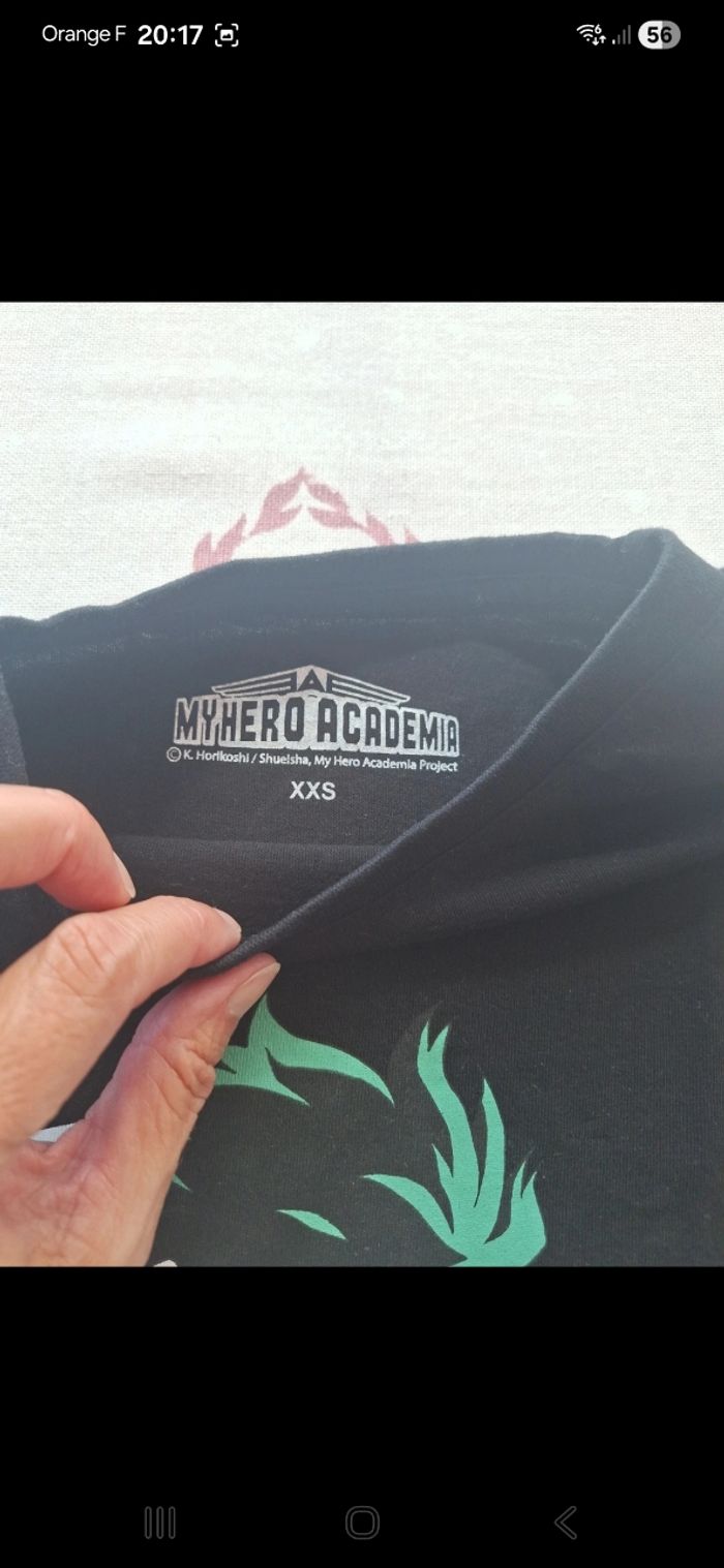 Tee-shirt manches longues My Hero Academia XXS - photo numéro 3