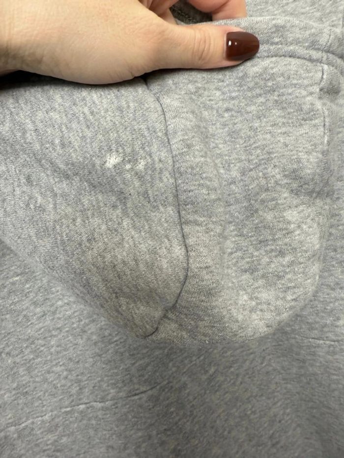 Sweat à capuche Adidas gris garçon taille 11-12 ans - photo numéro 6