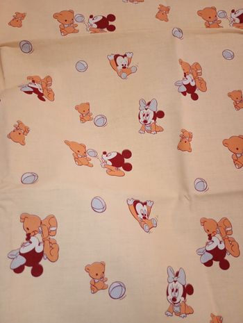 Tissu vintage Minnie 