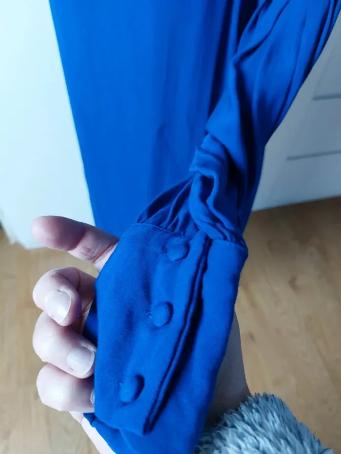 Robe droite Mango manches longues - photo numéro 4