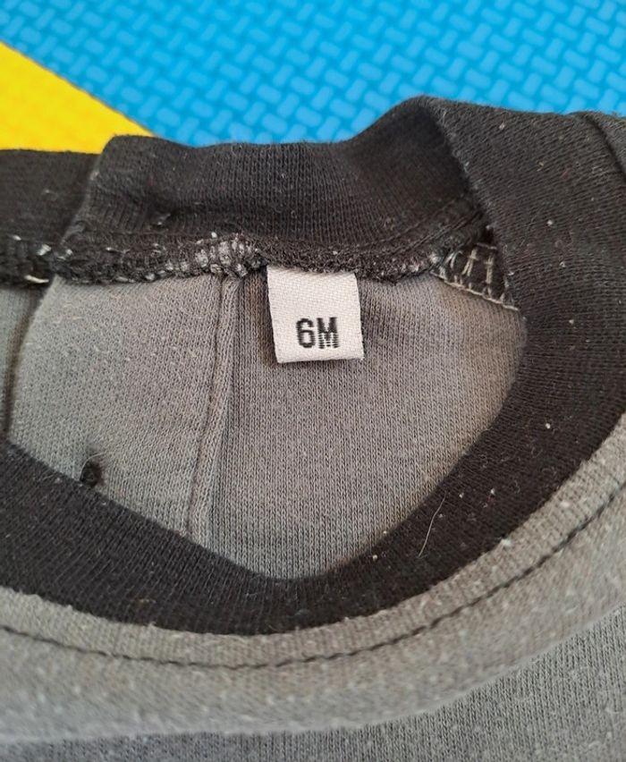 Lot 3 t-shirts manches longues, taille 6 mois (68 cm) - photo numéro 12