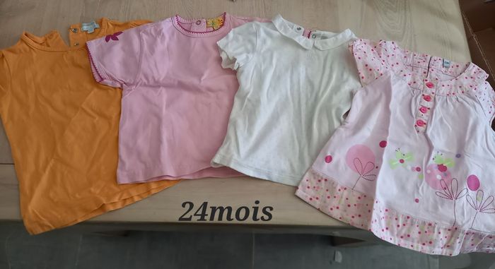 Lot t-shirt 24mois - photo numéro 4