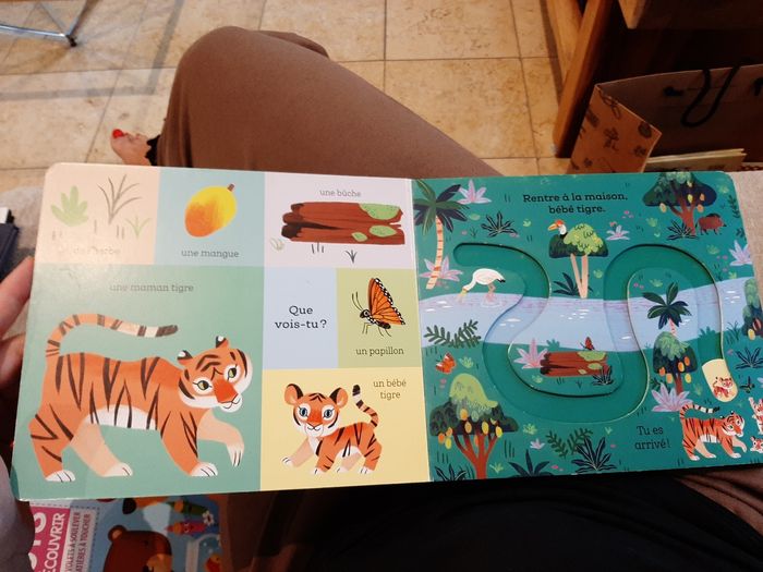 Livre animé animaux de la jungle - photo numéro 3