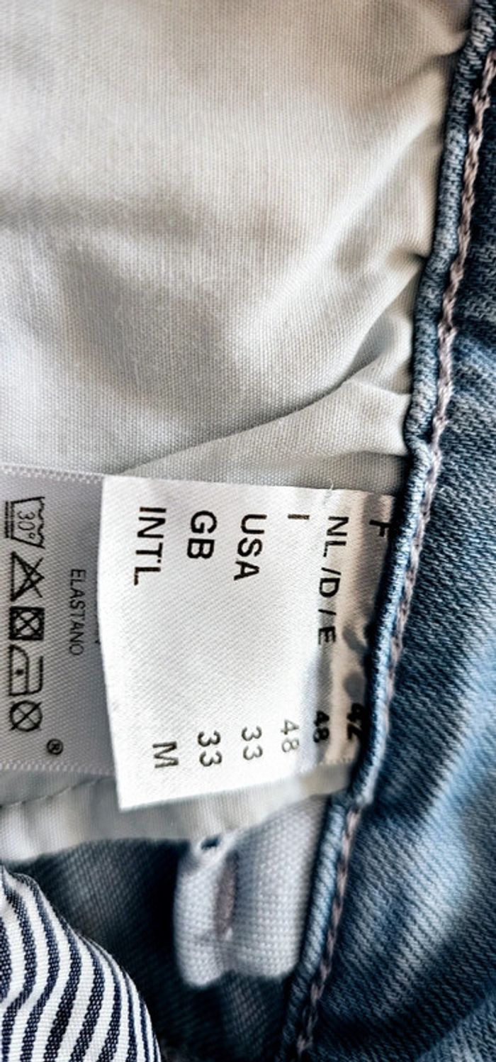Short Bermuda Jeans Coton Elasthane Saint James Taille 42 - photo numéro 5