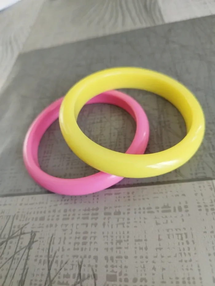 Lot de deux bracelets vintage années 80 - photo numéro 5