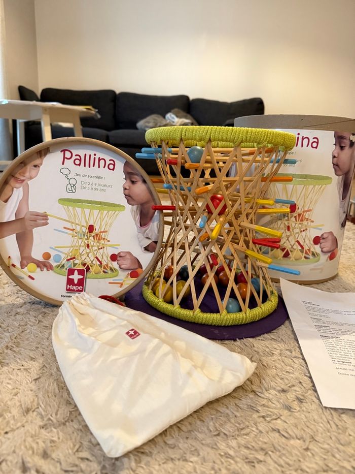 Pallina de hape jeu de motricité fine et d’adresse complet - photo numéro 2