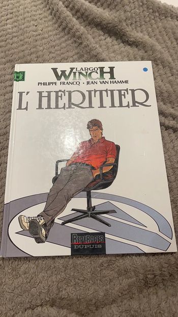 Livre BD largo winch l’héritier