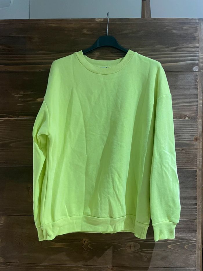 Sweat jaune fluo