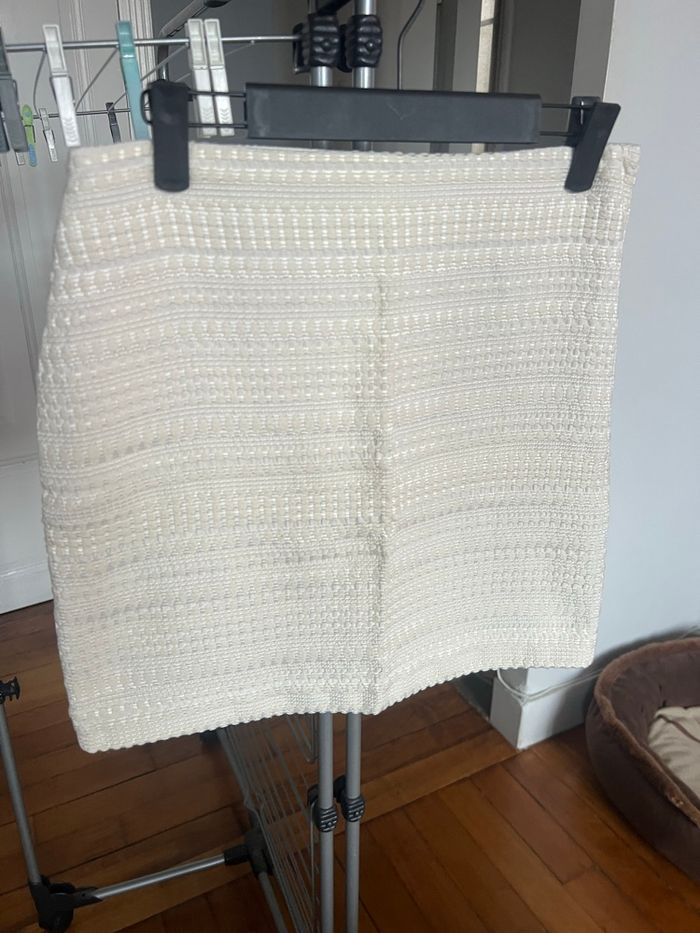 Jupe crème taille 36 H&M - photo numéro 3