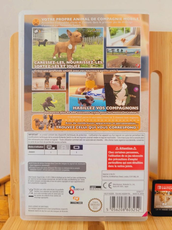 Jeu Nintendo Switch Nintendogs Little Friends Dogs and Cats complet - photo numéro 6