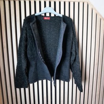 Veste chaude laine /acrylique Alfa Maglificio T 38