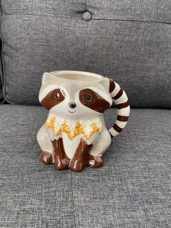 🦝 Mug en céramique Lémurien – Ard’Time “Balade en Forêt”