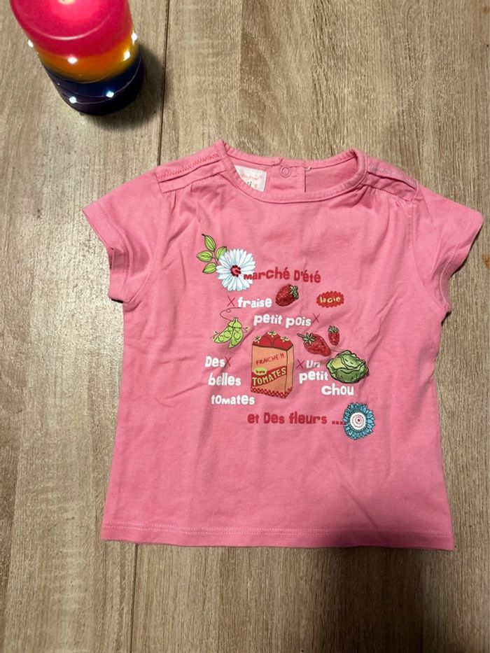 T-shirt 18 mois fille