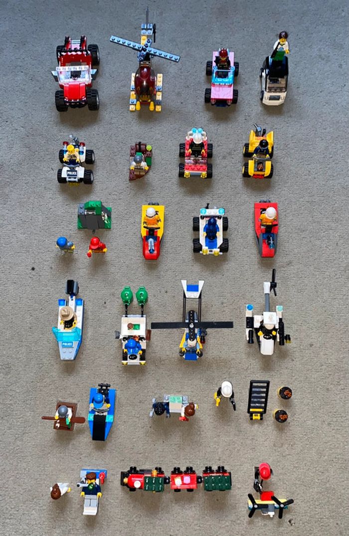 Lot X22 Lego City Polybag