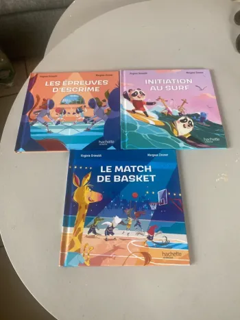 3 livres collection esprit sportif