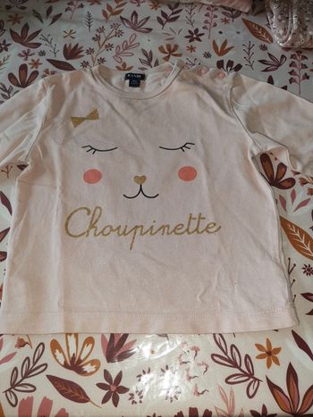 T-shirt manches longues 18 mois