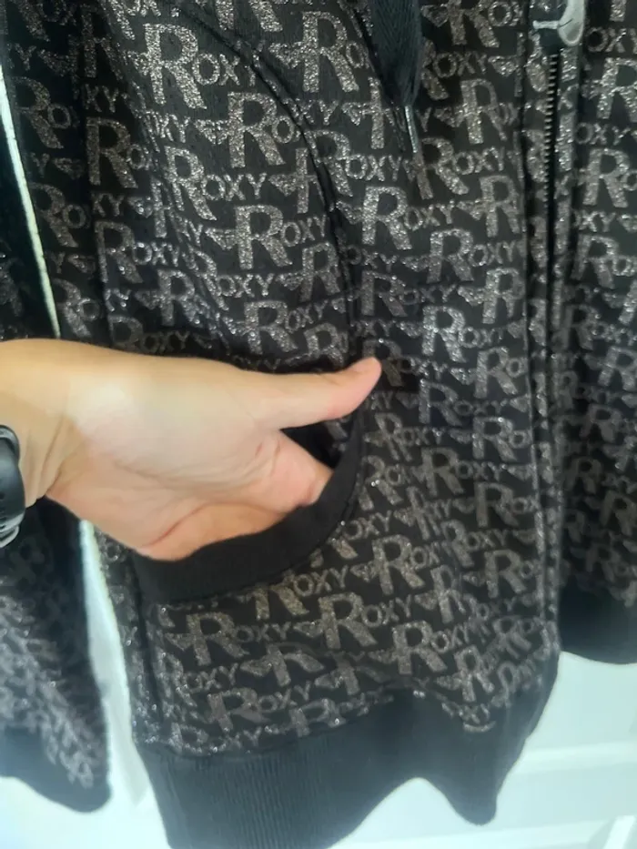 Superbe veste chaude Roxy à paillettes - photo numéro 4