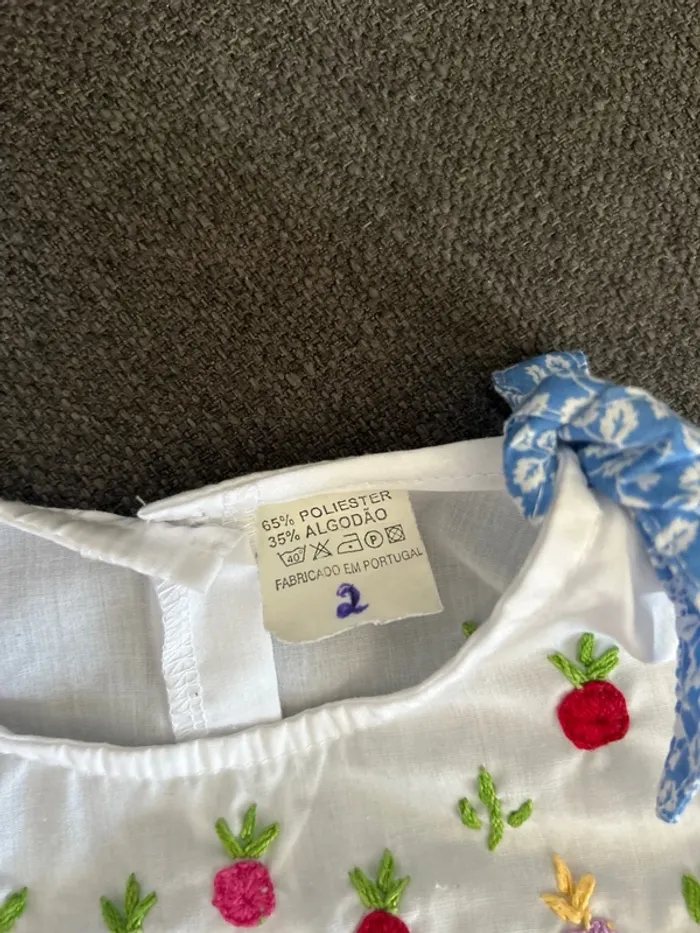 Robe à fleur bébé fille, 2 ans - photo numéro 2