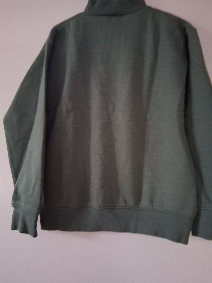 Sweat shirt " tape à l'œil " vert " t- 12 ans" - photo numéro 2