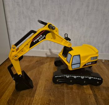 Porteur pelleteuse super builder avec cabine rotative bras de Pelle et godet articulé