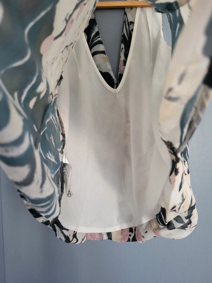 Débardeur croisé en voile H&M T.34 - photo numéro 6