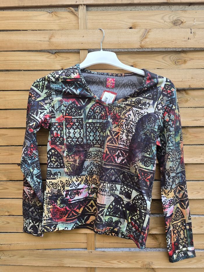 Pull mi saison 🍒vintage y2k🍒taille 38 neuf étiquette - photo numéro 4