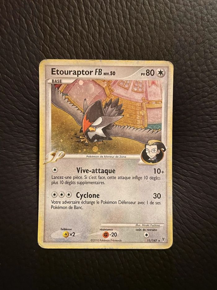 Carte Pokémon Etouraptor FB niv.50 Vainqueurs Suprêmes 11/147