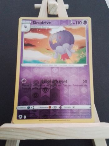 Carte Pokémon Grodrive Reverse 64/189
