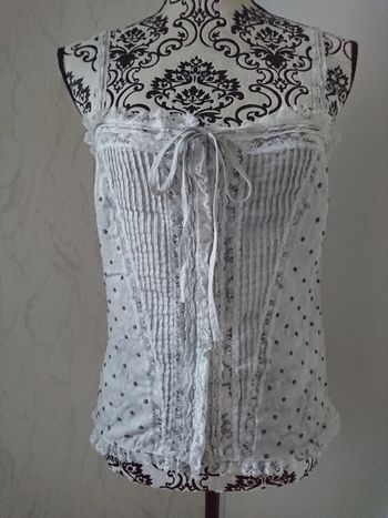 Top à bretelles esprit lingerie Paul & Joe Sister Taille 40