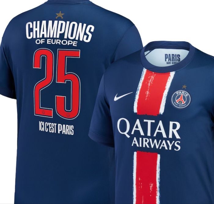Maillot PSG champions Collector 2025 taille S adulte - photo numéro 4