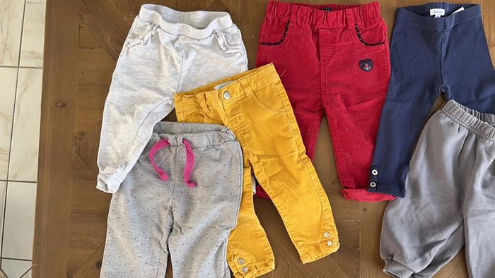 Lot de 8 pantalons fille - photo numéro 5