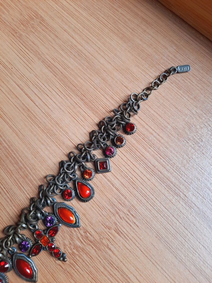 Bracelet métal breloque croix - photo numéro 4