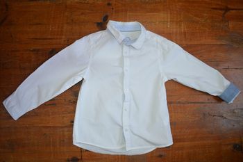 Chemise manches longues Galeries Lafayette 6 ans